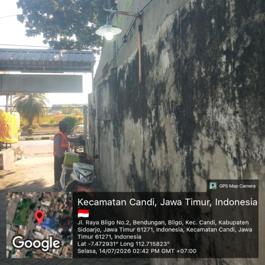 TINDAK LANJUT LAPORAN WARGA TERKAIT PENERANGAN LAMPU MAKAM DUSUN BENDUNGAN